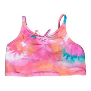 Crewcuts Tie Dye‎ Swim Top UPF 50+ Sun Protection Beach Pool Summer Size 4-5